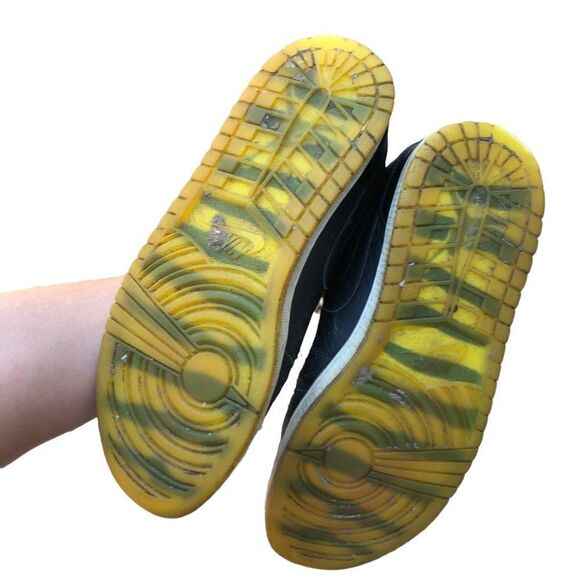 RARE 2013 Nike Air Jordan 1 Retro 94 Black Venom Gree Size 11.5 - Picture 2 of 16